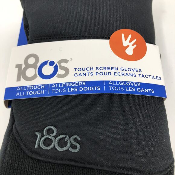 18os Touch Screen Gloves Mens Small Black - Picture 2 of 5